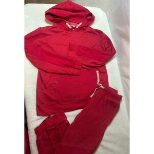 Kids Cat & Jack Hoodie & Sweatpants set Red 8